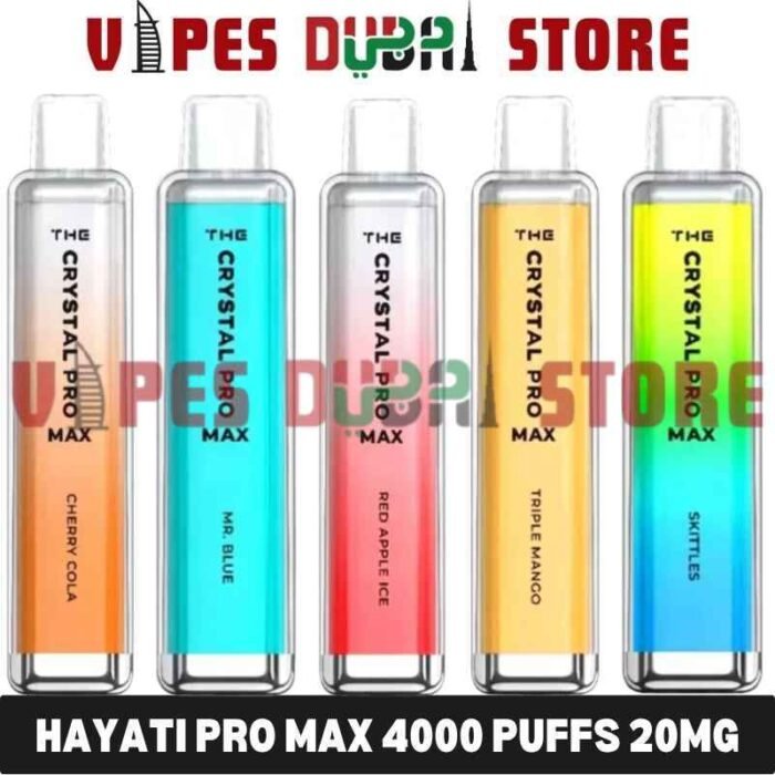 HAYATI Pro Max 4000 Puffs 20MG Disposable Vape in Dubai