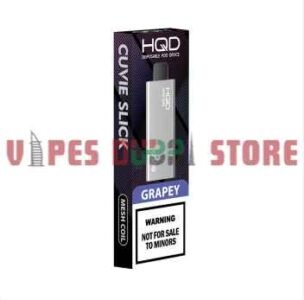 HQD CUVIE Slick 6000 Puffs 20MG Disposable Vape in Dubai Grapey