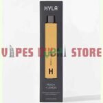 Hyla 4500 Puffs 0mg 10ml Disposable Vape In Dubai Peach Lemon
