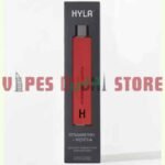 Hyla 4500 Puffs 0mg 10ml Disposable Vape In Dubai Strawberry Mentha