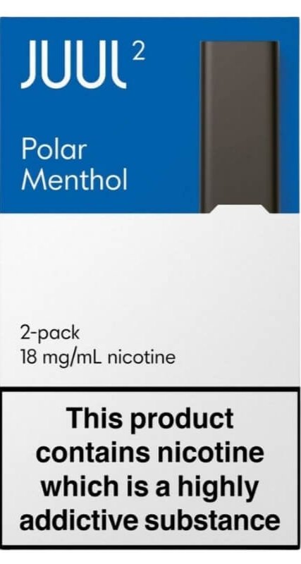 JUUL 2 Pods Cartridge 18mg for Juul 2 Device( 2PCS) in Dubai POLAR MENTHOL JUUL 2 Pods Cartridge 18mg for Juul 2 Device( 2PCS) in Dubai POLAR MENTHOL