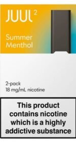 JUUL 2 Pods Cartridge 18mg for Juul 2 Device( 2PCS) in Dubai SUMMER MENTHOL