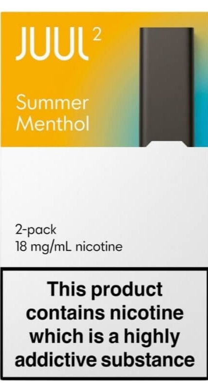 JUUL 2 Pods Cartridge 18mg for Juul 2 Device( 2PCS) in Dubai SUMMER MENTHOL JUUL 2 Pods Cartridge 18mg for Juul 2 Device( 2PCS) in Dubai SUMMER MENTHOL