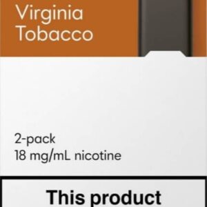 JUUL 2 Pods Cartridge 18mg for Juul 2 Device( 2PCS) in Dubai VIRGINIA TOBACCO