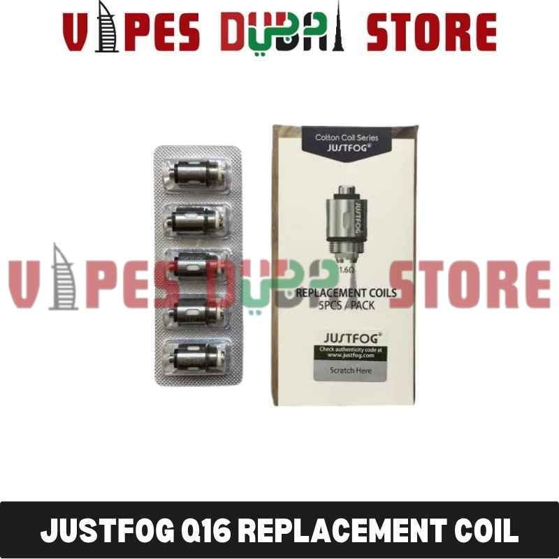 Justfog Q16 Replacement Coil In UAE Justfog Q16 Replacement Coil In UAE