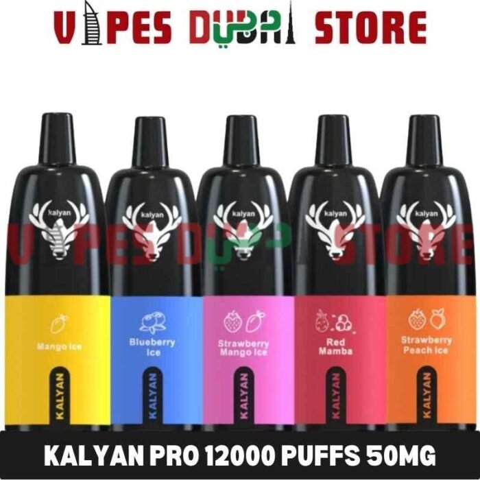 KALYAN Pro 12000 Puffs 50mg Disposable Vape in Dubai, UAE