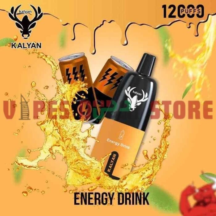 KALYAN Pro 12000 Puffs 50mg Disposable Vape in Dubai, UAE Energy Drink