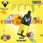 KALYAN Pro 12000 Puffs 50mg Disposable Vape in Dubai, UAE Mango Passion Fruit