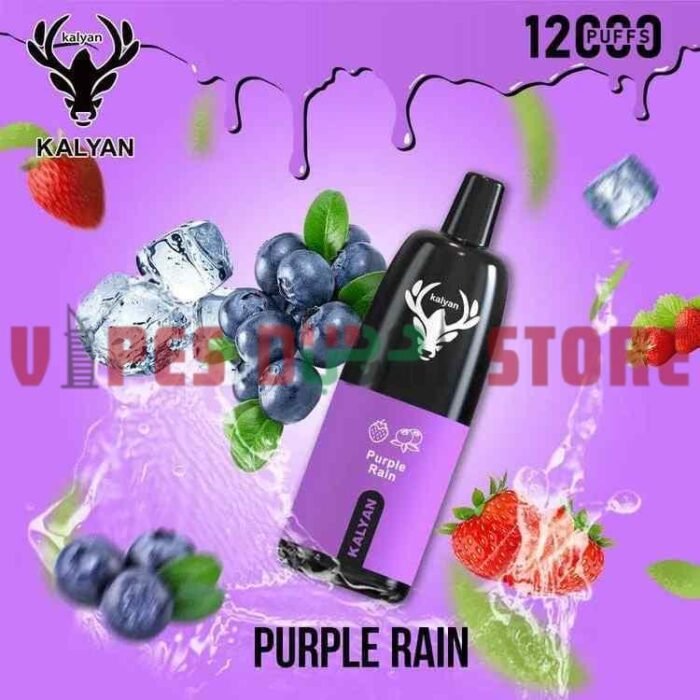 KALYAN Pro 12000 Puffs 50mg Disposable Vape in Dubai, UAE Purple Rain