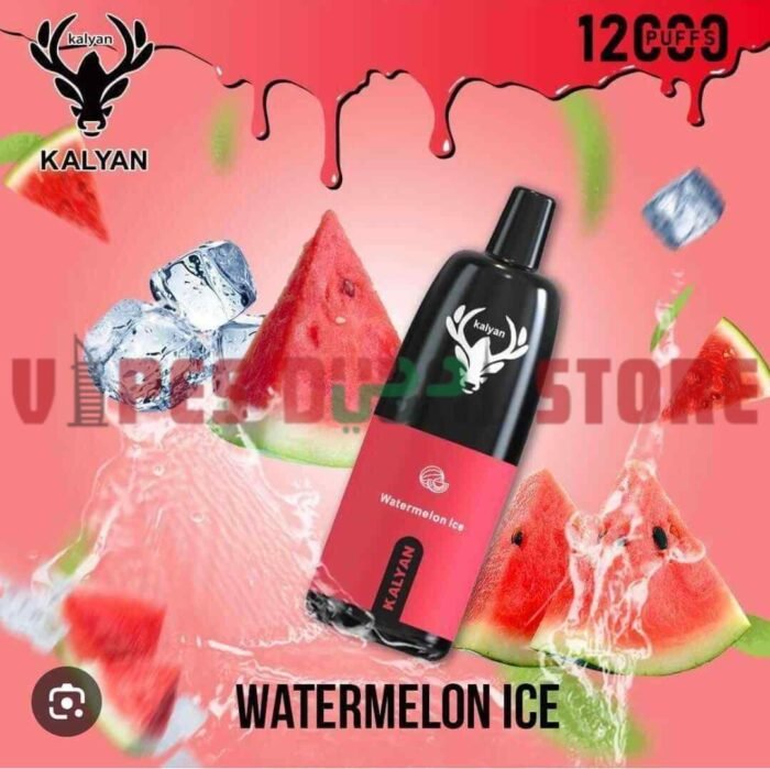 KALYAN Pro 12000 Puffs 50mg Disposable Vape in Dubai, UAE Watermelon Ice