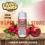 LOADED 120ml (0mg, 3mg, 6mg & 12mg) E-liquid in Dubai Cran-Apple Juice