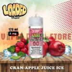 LOADED 120ml (0mg, 3mg, 6mg & 12mg) E-liquid in Dubai Cran-Apple Juice Ice