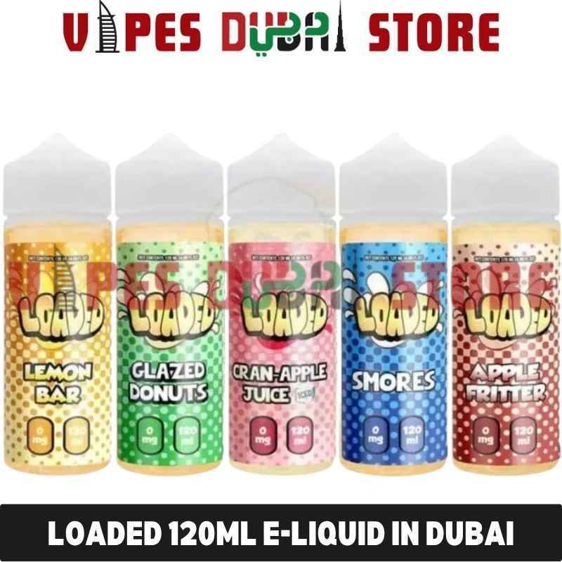 LOADED 120ml (0mg, 3mg, 6mg & 12mg) E-liquid in Dubai LOADED 120ml (0mg, 3mg, 6mg & 12mg) E-liquid in Dubai