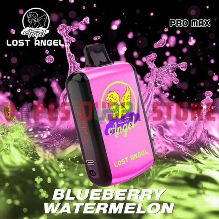 LOST ANGEL 20000 Puffs 50MG Pro Max Disposable Vape in Dubai Blueberry Watermelon