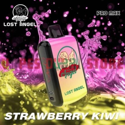 LOST ANGEL 20000 Puffs 50MG Pro Max Disposable Vape in Dubai Strawberry Kiwi