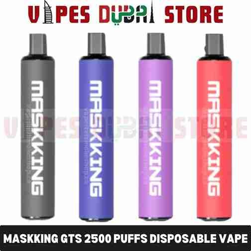 MASKKING GTS 2500 Puffs 2% Disposable Vape in Dubai MASKKING GTS 2500 Puffs 2% Disposable Vape in Dubai