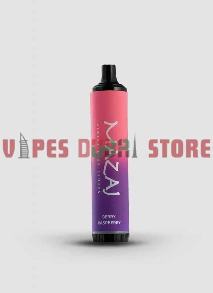 MAZAJ Demon 5000 Puffs 5mg Disposable Vape in Dubai BERRY RASPBERRY