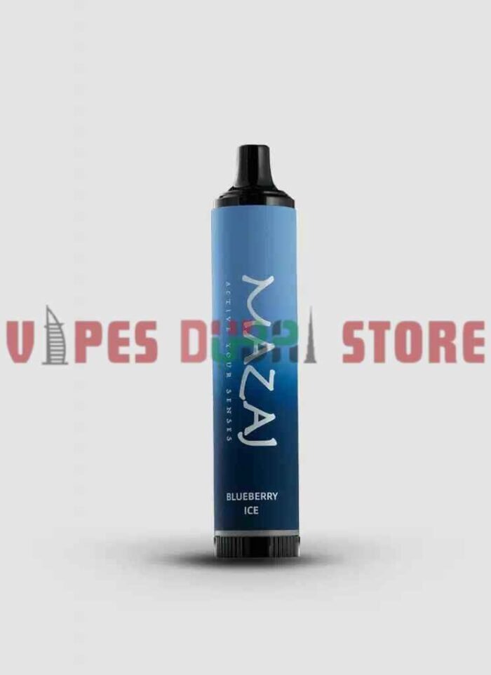 MAZAJ Demon 5000 Puffs 5mg Disposable Vape in Dubai BLUEBERRY ICE