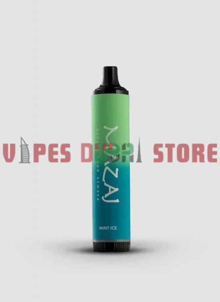 MAZAJ Demon 5000 Puffs 5mg Disposable Vape in Dubai MINT ICE