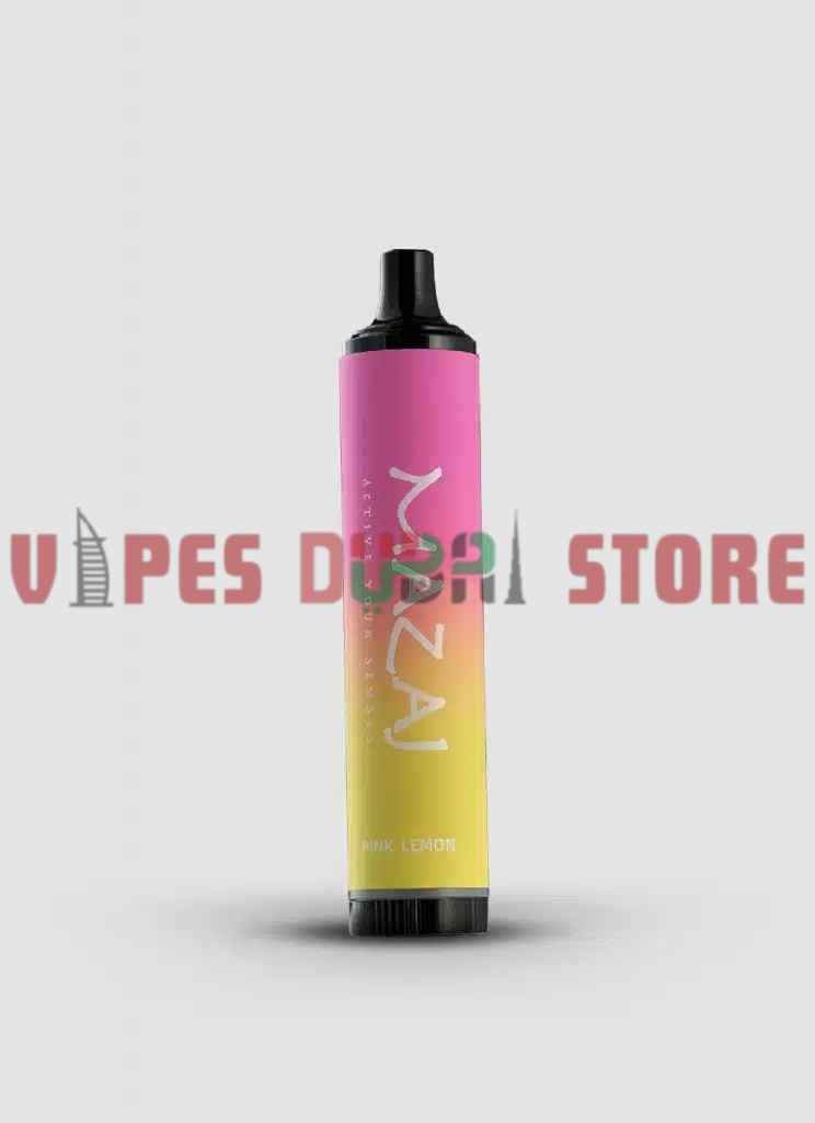 MAZAJ Demon 5000 Puffs 5mg Disposable Vape in Dubai PINK LEMON MAZAJ Demon 5000 Puffs 5mg Disposable Vape in Dubai PINK LEMON