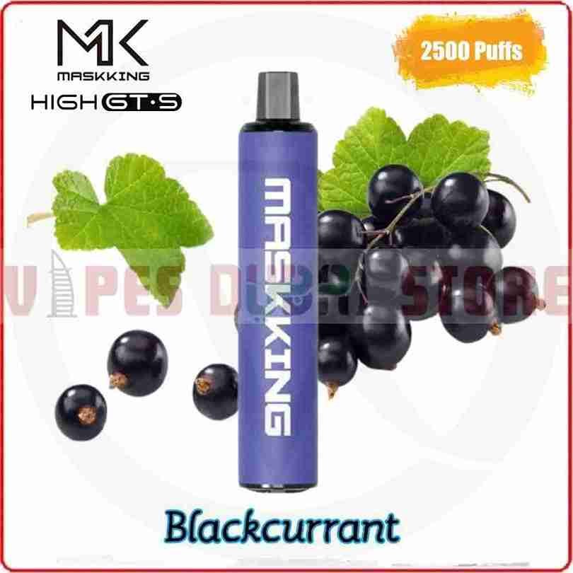 Maskking High GTS 2500 Puffs Blackcurrant Maskking High GTS 2500 Puffs Blackcurrant