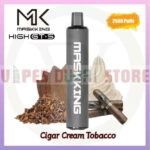 Maskking High GTS 2500 Puffs Cigar Cream Tobacco