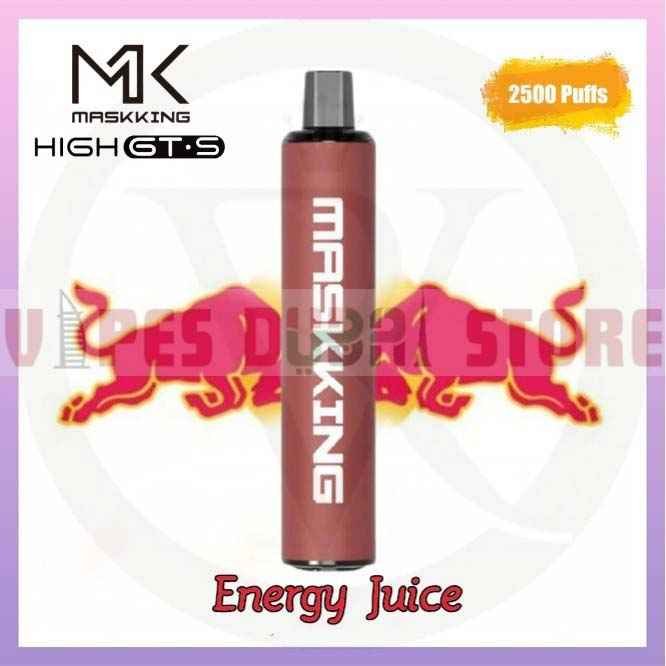 Maskking High GTS 2500 Puffs Energy Juice Maskking High GTS 2500 Puffs Energy Juice