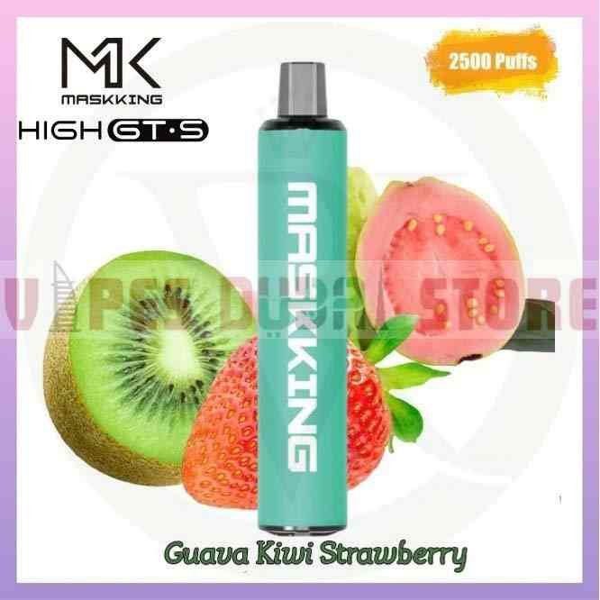 Maskking-High-GTS-2500-Puffs-Guava-Kiwi-Strawberry MASKKING GTS 2500 Puffs 2% Disposable Vape – Premium Vaping Experience in Dubai - Image 7