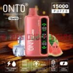 ONTO Tempo 15000 Puffs 50MG Disposable Vape in Dubai LUSH ICE