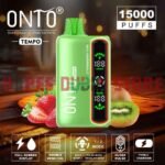 ONTO Tempo 15000 Puffs 50MG Disposable Vape in Dubai STRAWBERRY KIWI
