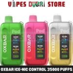 OXBAR Ice-Nic Control 35000 Puffs 50MG Disposable Vape in Dubai