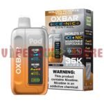 OXBAR Ice-Nic Control 35000 Puffs 50MG Disposable Vape in Dubai Golden Reserve Tobacco