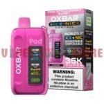 OXBAR Ice-Nic Control 35000 Puffs 50MG Disposable Vape in Dubai Pink Strawberry Burst