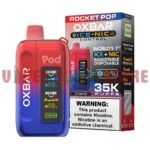 OXBAR Ice-Nic Control 35000 Puffs 50MG Disposable Vape in Dubai Rocket Pop