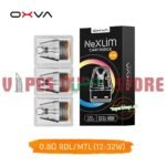 OXVA NeXLIM Pod Cartridge in Dubai – 3PCS – 4ML 0.8ohm