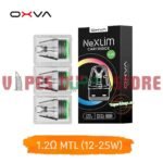 OXVA NeXLIM Pod Cartridge in Dubai – 3PCS – 4ML 1.2ohm
