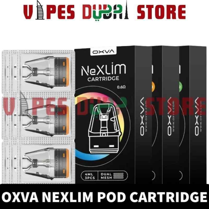 OXVA NeXLIM Pod Cartridge in Dubai – 3PCS – 4ML OXVA NeXLIM Pod Cartridge in Dubai – 3PCS – 4ML