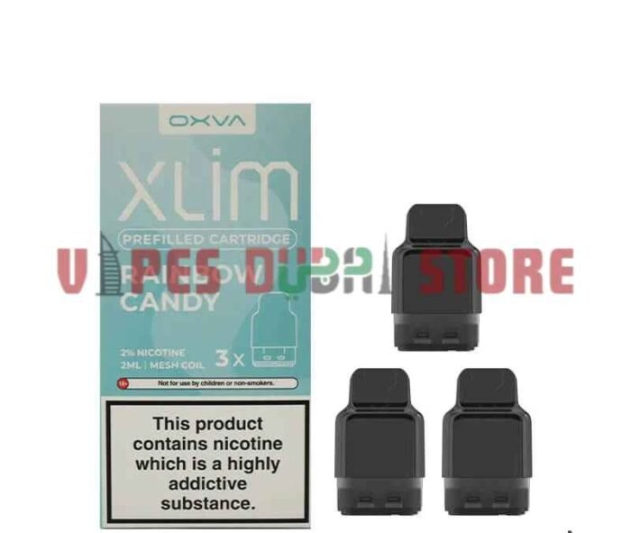 OXVA Xlim Prefilled Pod Cartridges Pod Kit in Dubai Rainbow Candy
