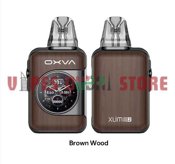 OXVA Xlim SQ Pro 2 Pod Vape Kit in Dubai Brown Wood OXVA Xlim SQ Pro 2 Pod Vape Kit in Dubai Brown Wood