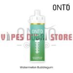 Onto Cloud 10000 Puffs 3mg Disposable Vape In Dubai Watermelon Bubblegum