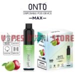 Onto Max 5000 Puffs 50Mg Disposable Vape In Dubai Double Apple