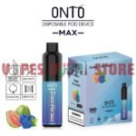 Onto Max 5000 Puffs 50Mg Disposable Vape In Dubai Guava Blue Razz