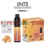 Onto Max 5000 Puffs 50Mg Disposable Vape In Dubai Gum Cinnamon