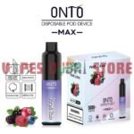 Onto Max 5000 Puffs 50Mg Disposable Vape In Dubai Purple Rain