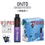 Onto Max 5000 Puffs 50Mg Disposable Vape In Dubai Red Energy