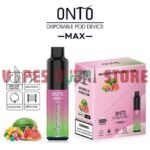 Onto Max 5000 Puffs 50Mg Disposable Vape In Dubai Watermelon Bubble Gum