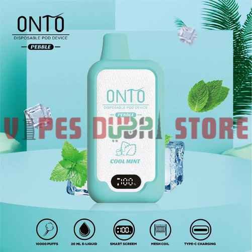 Onto Pebble 10000 Puffs 50Mg Pod System In Dubai, UAE COOL MINT Onto Pebble 10000 Puffs 50Mg Pod System In Dubai, UAE COOL MINT