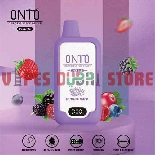 Onto Pebble 10000 Puffs 50Mg Pod System In Dubai, UAE PURPLE RAIN Onto Pebble 10000 Puffs 50Mg Pod System In Dubai, UAE PURPLE RAIN