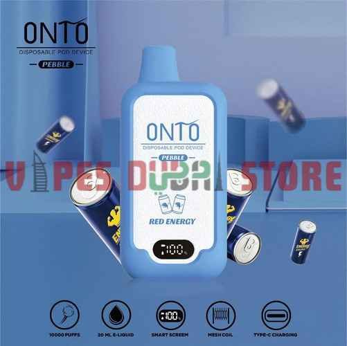Onto Pebble 10000 Puffs 50Mg Pod System In Dubai, UAE RED ENERGY Onto Pebble 10000 Puffs 50Mg Pod System In Dubai, UAE RED ENERGY