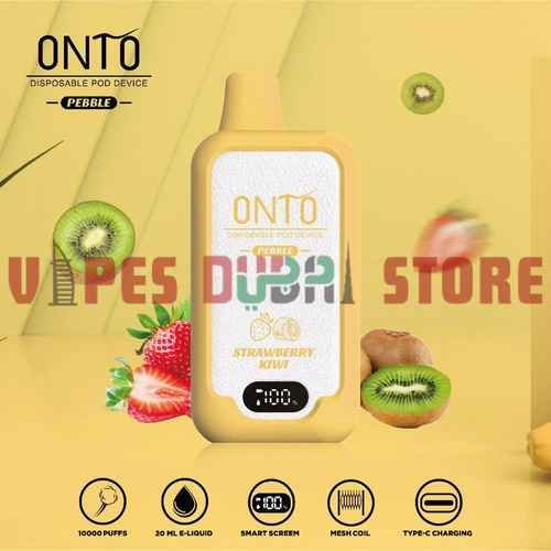 Onto Pebble 10000 Puffs 50Mg Pod System In Dubai, UAE STRAWBERRY KIWI Onto Pebble 10000 Puffs 50Mg Pod System In Dubai, UAE STRAWBERRY KIWI